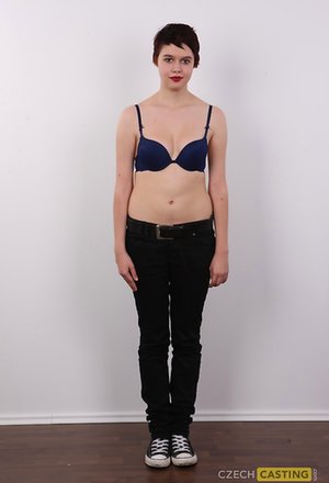 Czech Casting  are pleased to offer you a free photos featuring Adela showing hot form